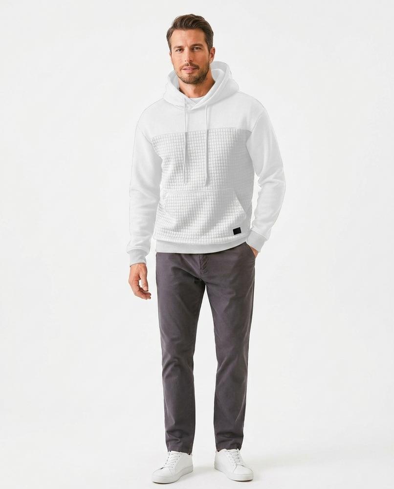 Nord Wear - Serat | Quilted Panelled Hoodie Men