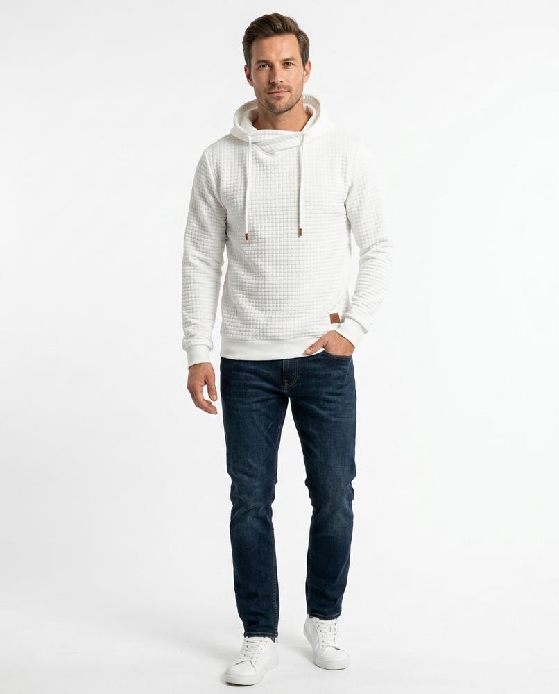 Nord Wear - Aivit | Textured High-Neck Hoodie Men