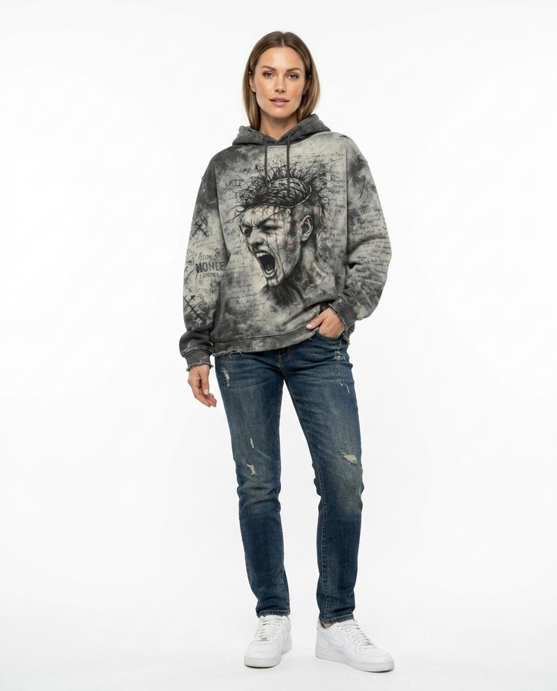 Nord Wear - Yeted | Printed Washed Hoodie Unisex