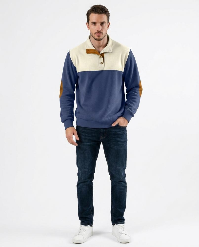 Nord Wear - Duvil | Color-Block Ribbed Sweater Men
