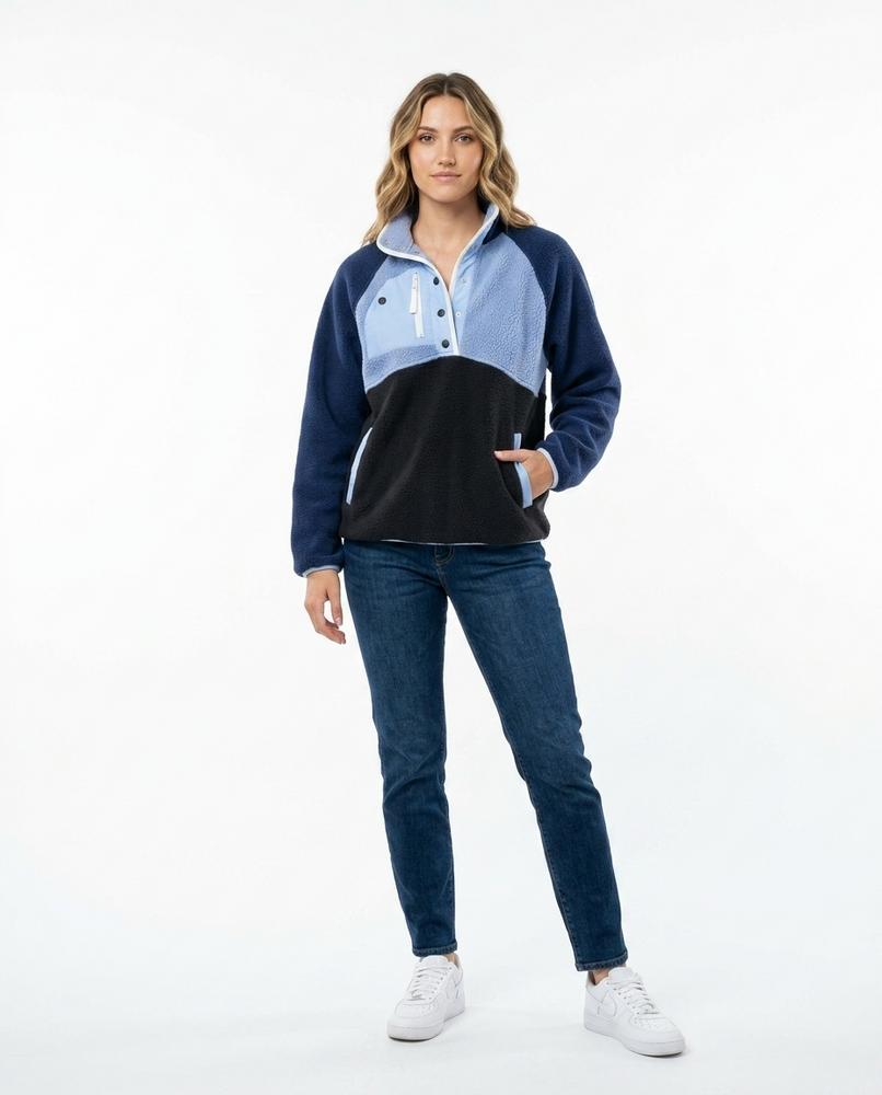 Nord Wear - Eetul | Fleece Snap-Placket Sweater Women