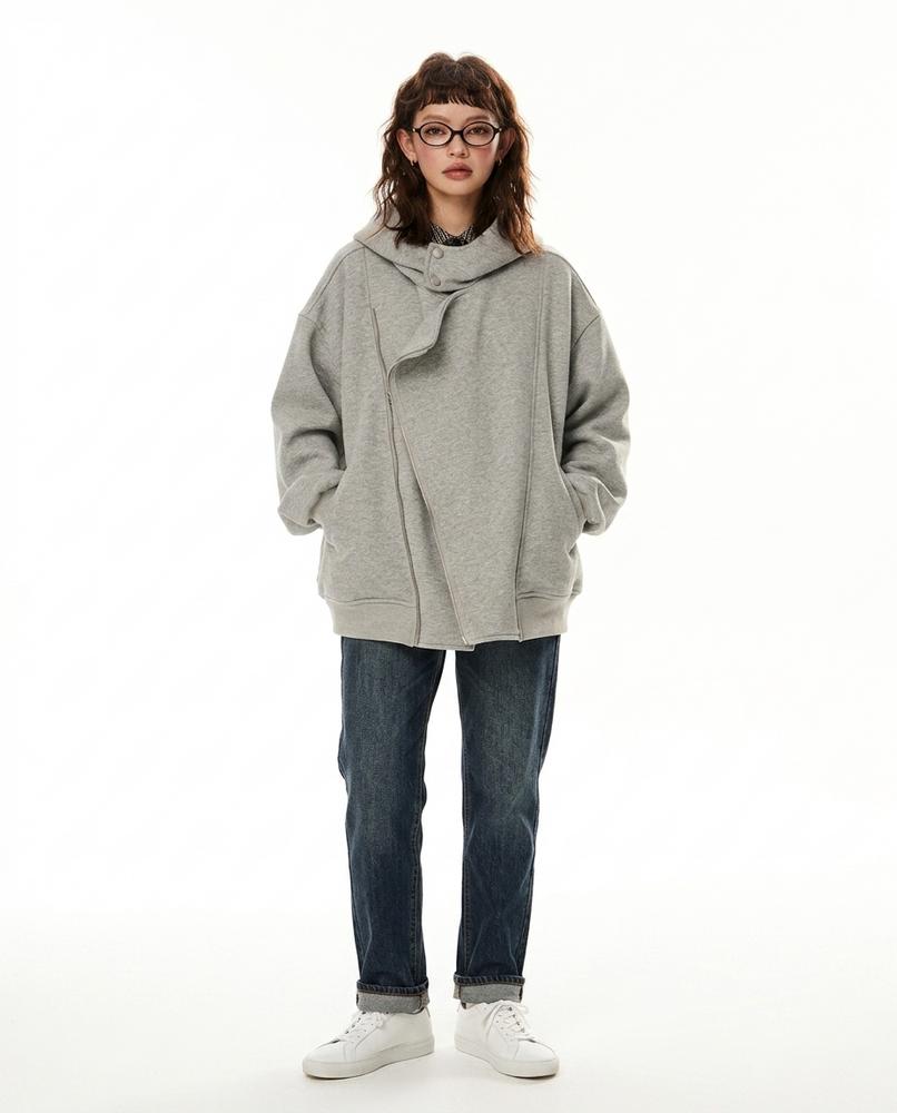 Nord Wear - Sadum | Asymmetrical High-Collar Jacket Women