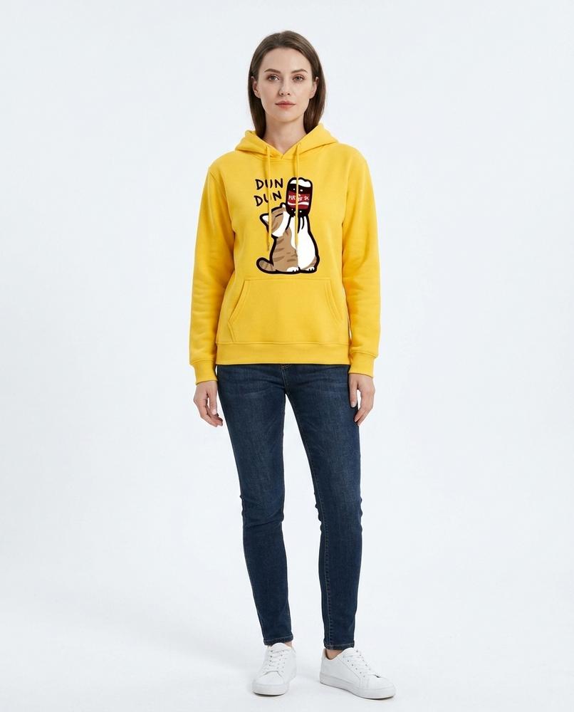 Nord Wear - Aohal | Printed Hooded Hoodie Women