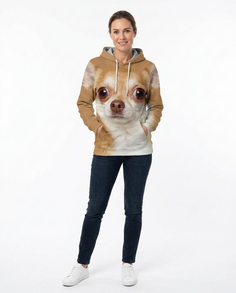 Nord Wear - Kebum | Printed Hooded Hoodie Women