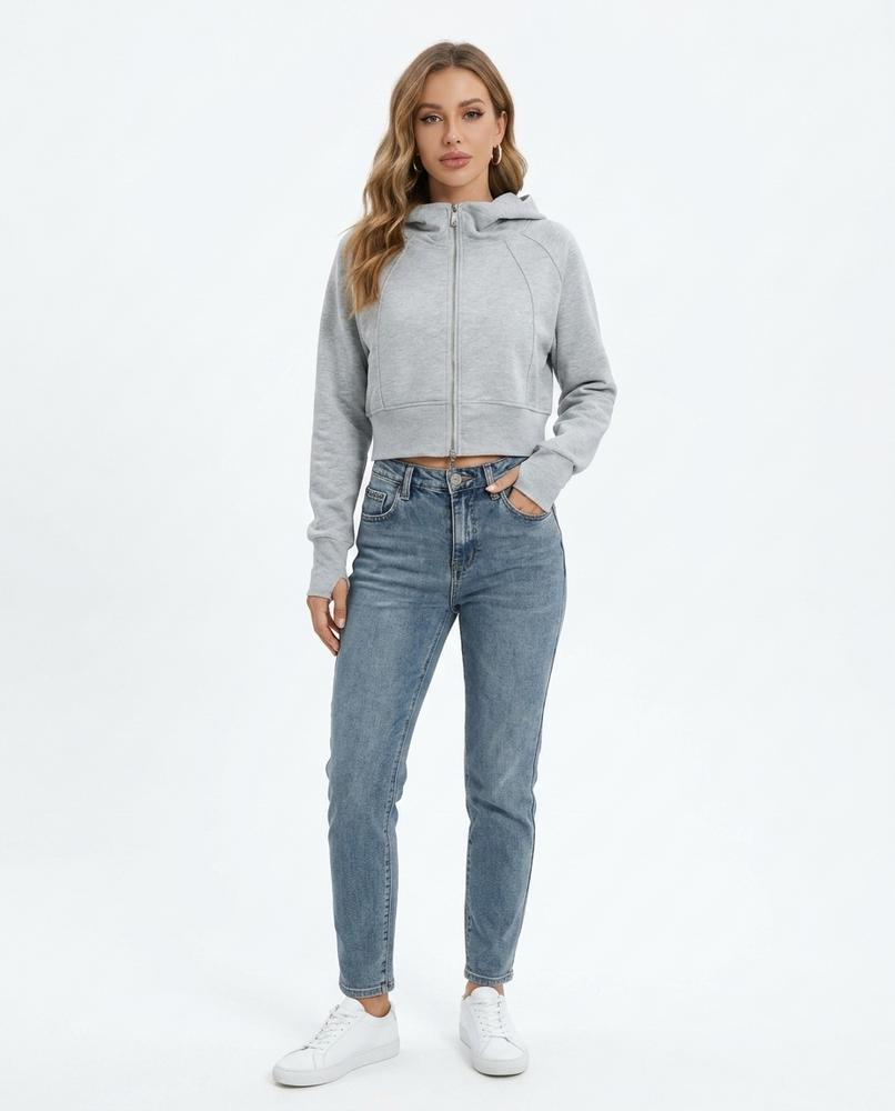 Nord Wear - Nunon | Zip-Up Cropped Hoodie Women