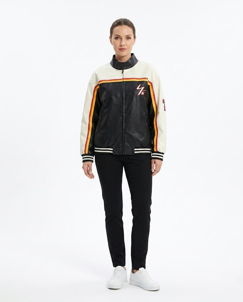 Nord Wear - Yapem | Faux Leather Color-Block Jacket Unisex
