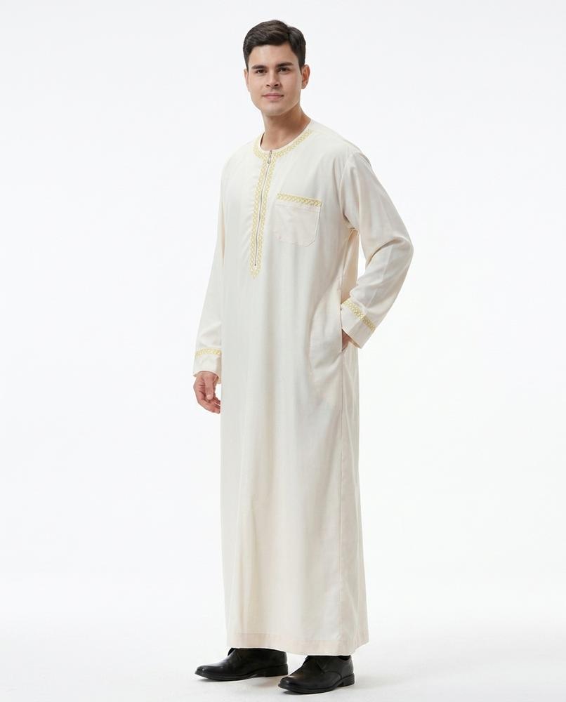 Nord Wear - Zepok | Embroidered Zip-Neck Tunic Men