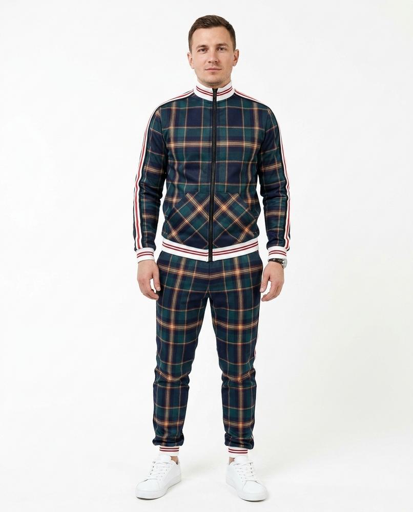 Nord Wear - Zakis | Plaid Full-Zip Suit Men