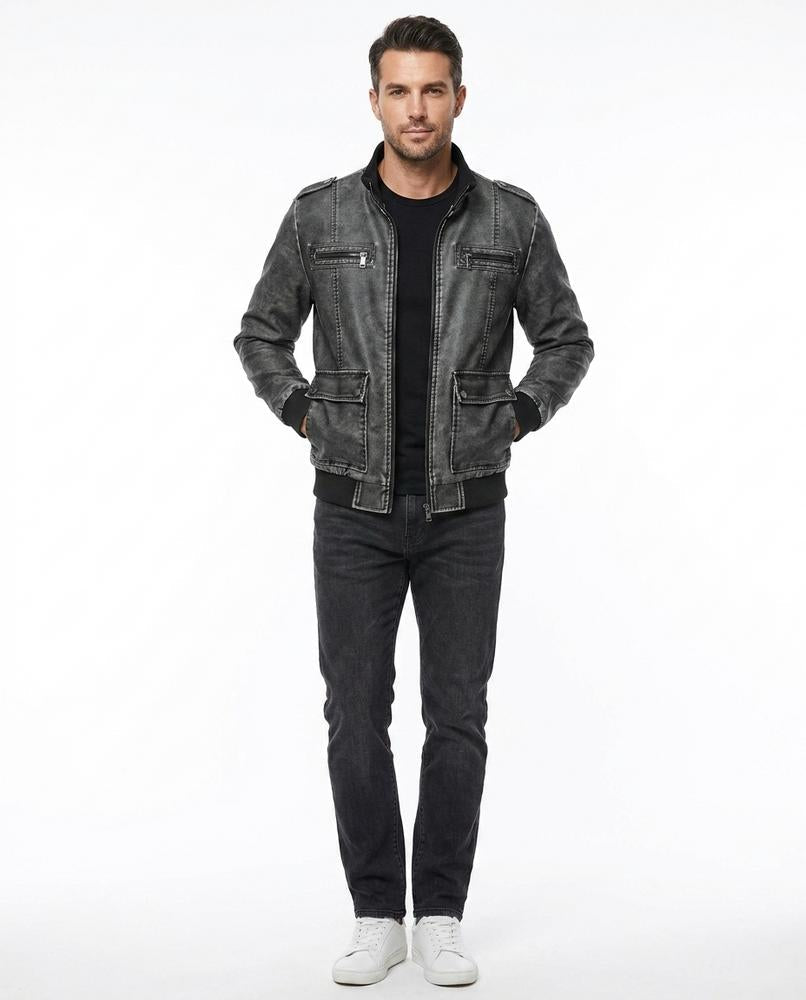 Nord Wear - Tuwol | Washed Zippered Jacket Men