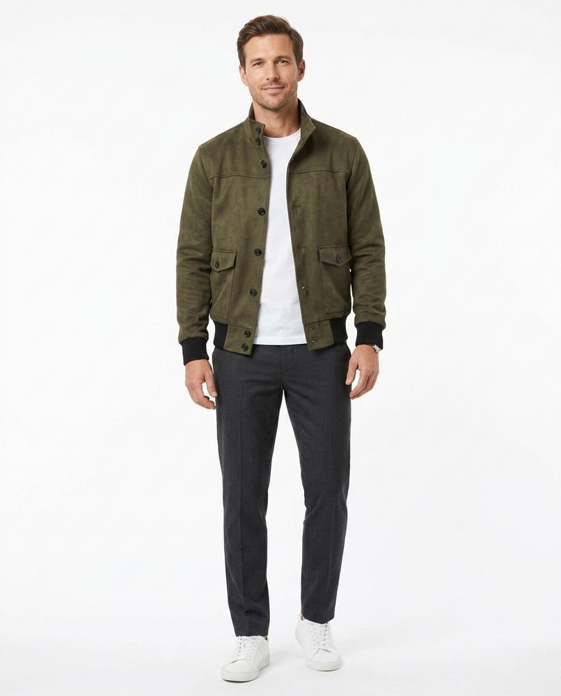 Nord Wear - Desur | Sueded Button-Front Jacket Men