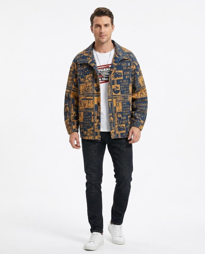 Nord Wear - Lepor | Printed Button-Up Jacket Men