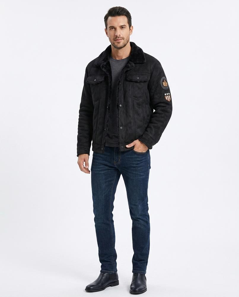 Nord Wear - Kesir | Shearling-Lined Button-Front Jacket Men