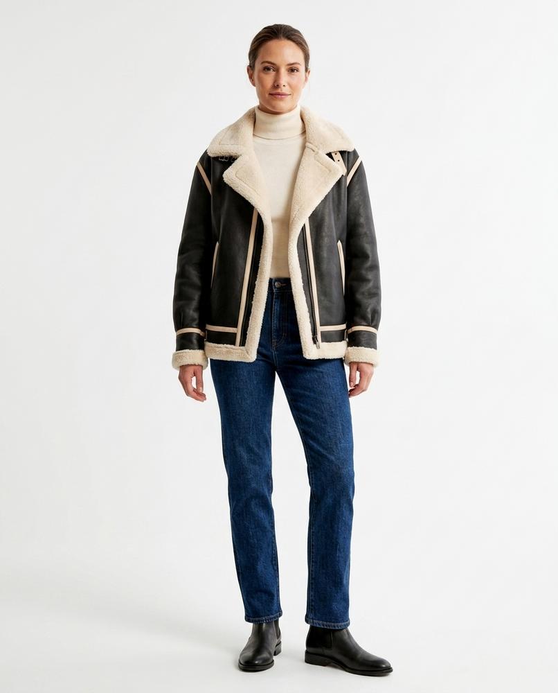 Nord Wear - Vuhil | Lined Shearling-Trimmed Jacket Women