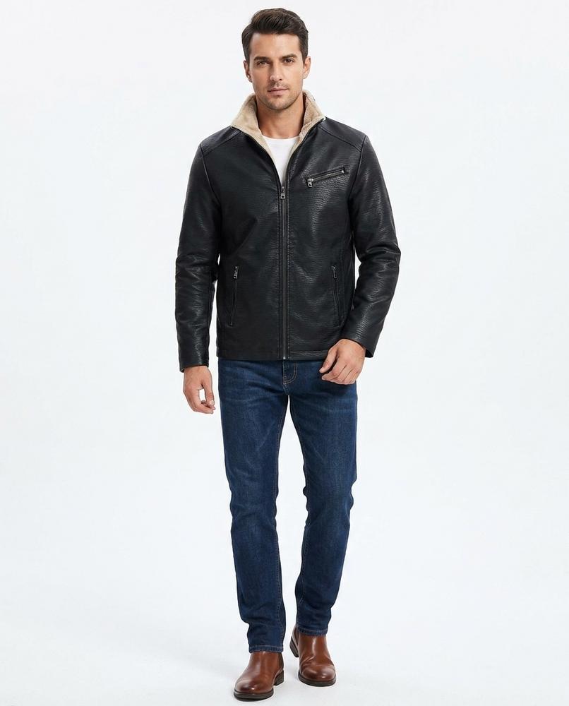Nord Wear - Vapad | Lined Faux Leather Jacket Men