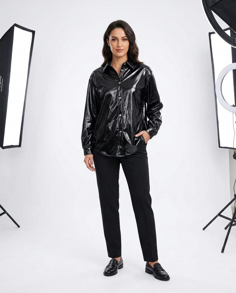Nord Wear - Sisak | High-Shine Button-Down Shirt Women