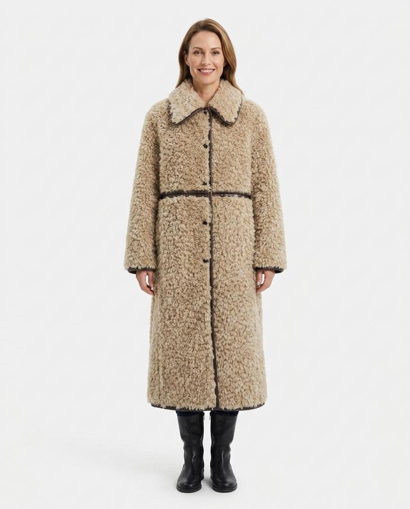 Nord Wear - Rorut | Textured Piped Coat Women
