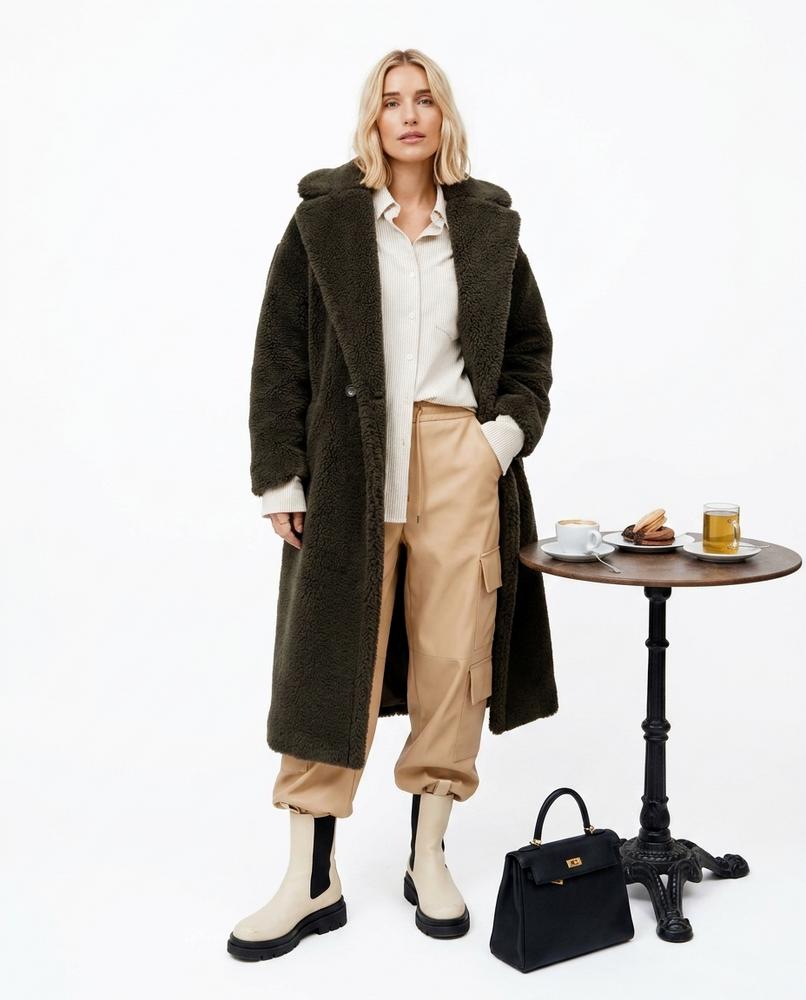Nord Wear - Roval | Longline Teddy Coat Women