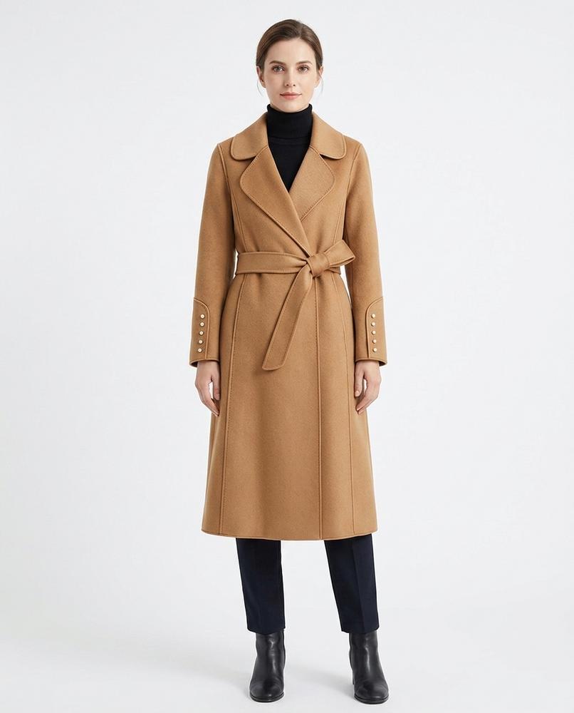 Nord Wear - Zigak | Wool Belted Coat Women