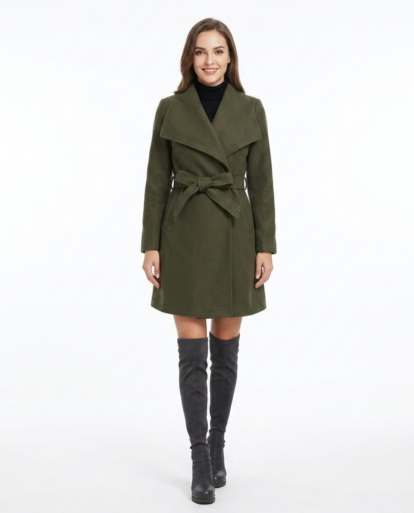 Nord Wear - Vipik | Belted Wide-Collar Coat Women