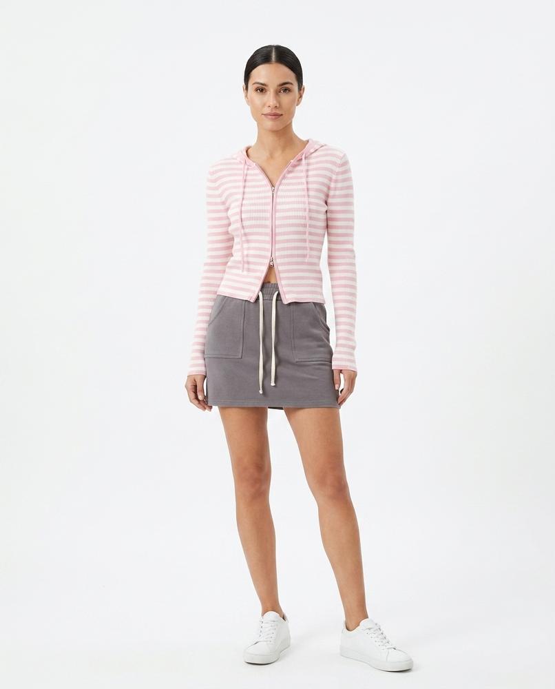 Nord Wear - Kenar | Striped Hooded Knit Cardigan Women