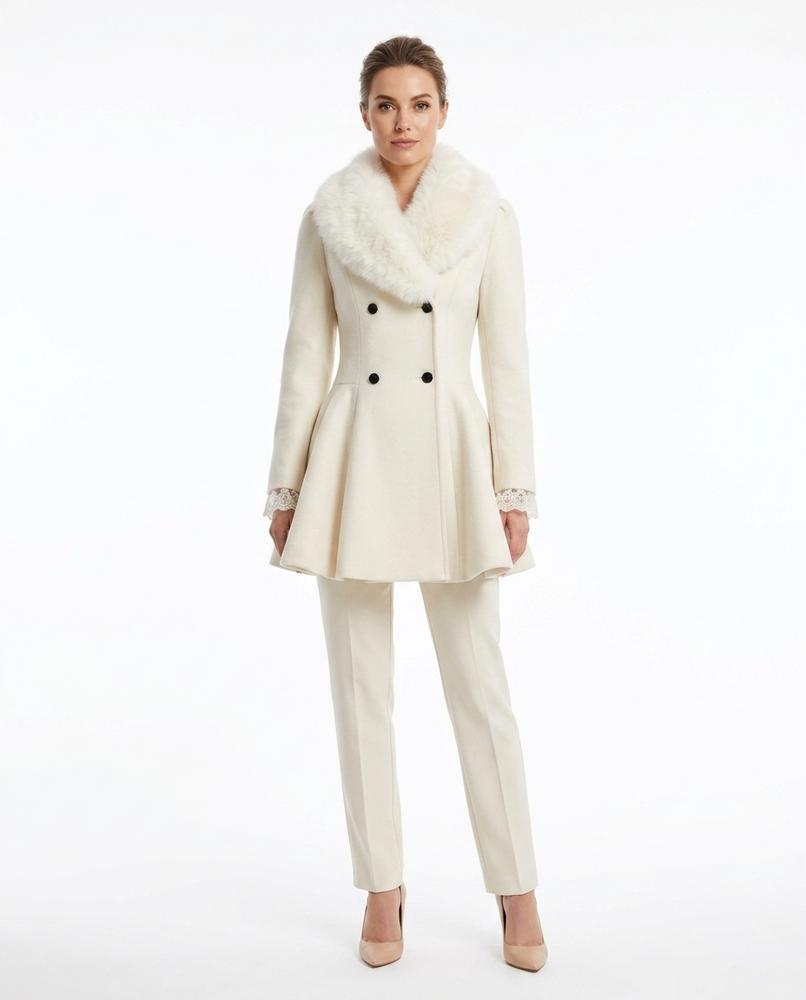 Nord Wear - Dokut | Double-Breasted Flared Coat Women