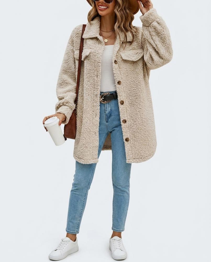 Nord Wear - Dumes | Plush Button-Down Jacket Women