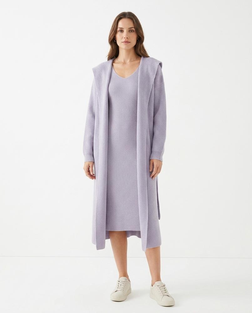 Nord Wear - Ziniv | Ribbed Longline Knit Cardigan Women