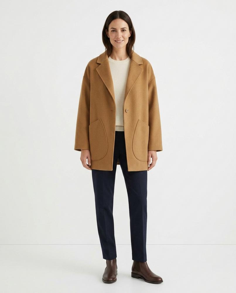 Nord Wear - Zelos | Unlined Boxy Fit Coat Women