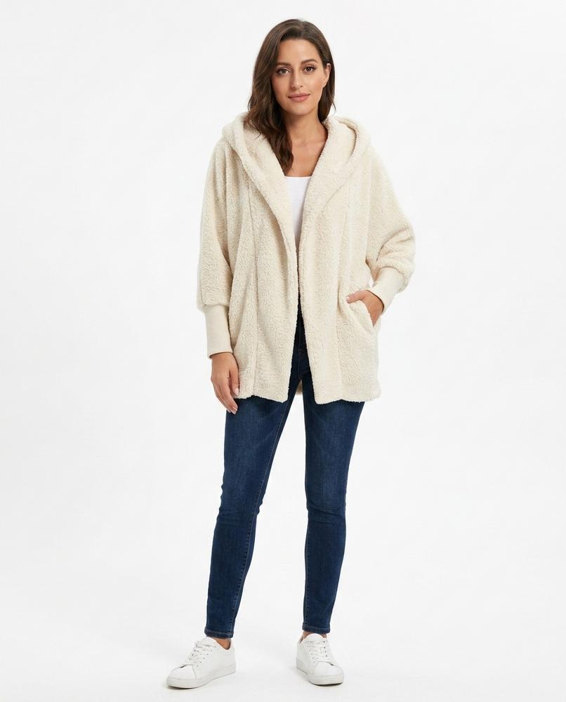 Nord Wear - Luvis | Plush Hooded Coat Women