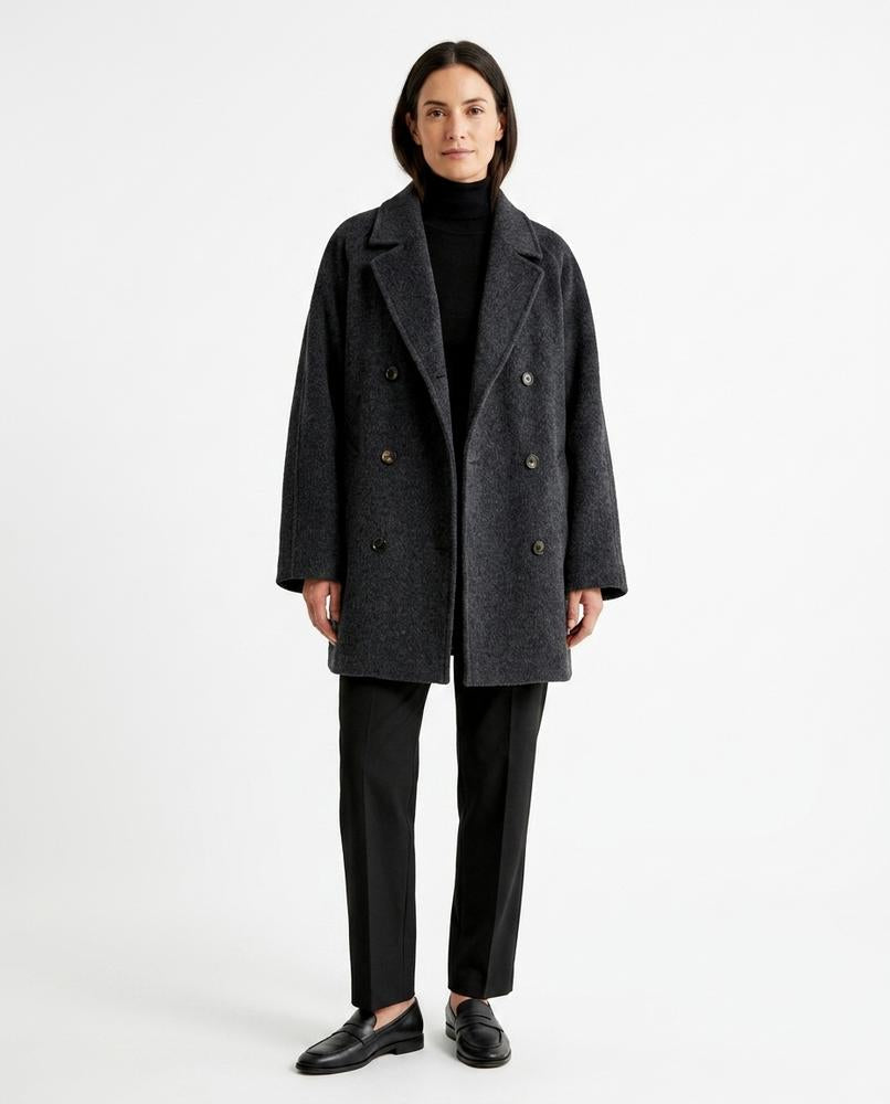 Nord Wear - Devut | Double-Breasted Oversized Coat Women