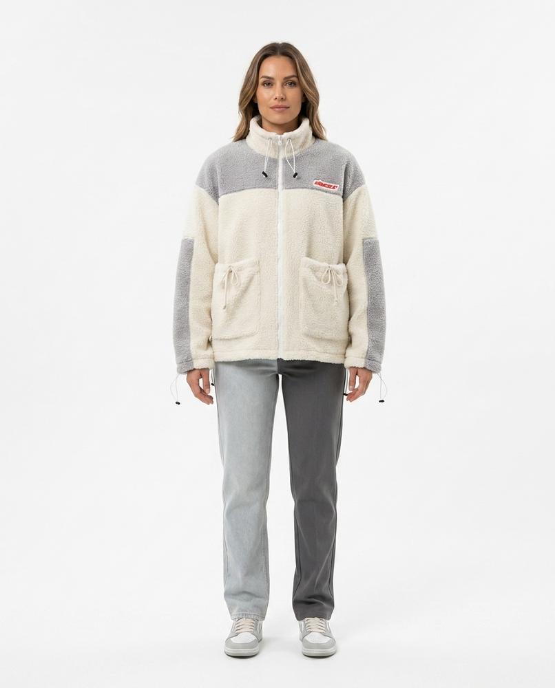Nord Wear - Dezin | Color-Block Teddy-Fleece Jacket Women
