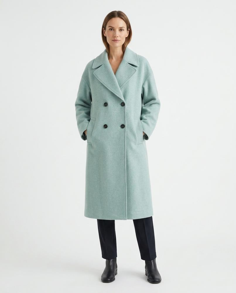 Nord Wear - Tikit | Double-Breasted Relaxed-Fit Coat Women