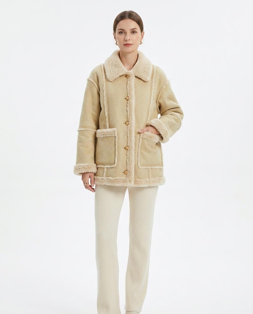 Nord Wear - Rihus | Shearling-Lined Button-Front Jacket Women