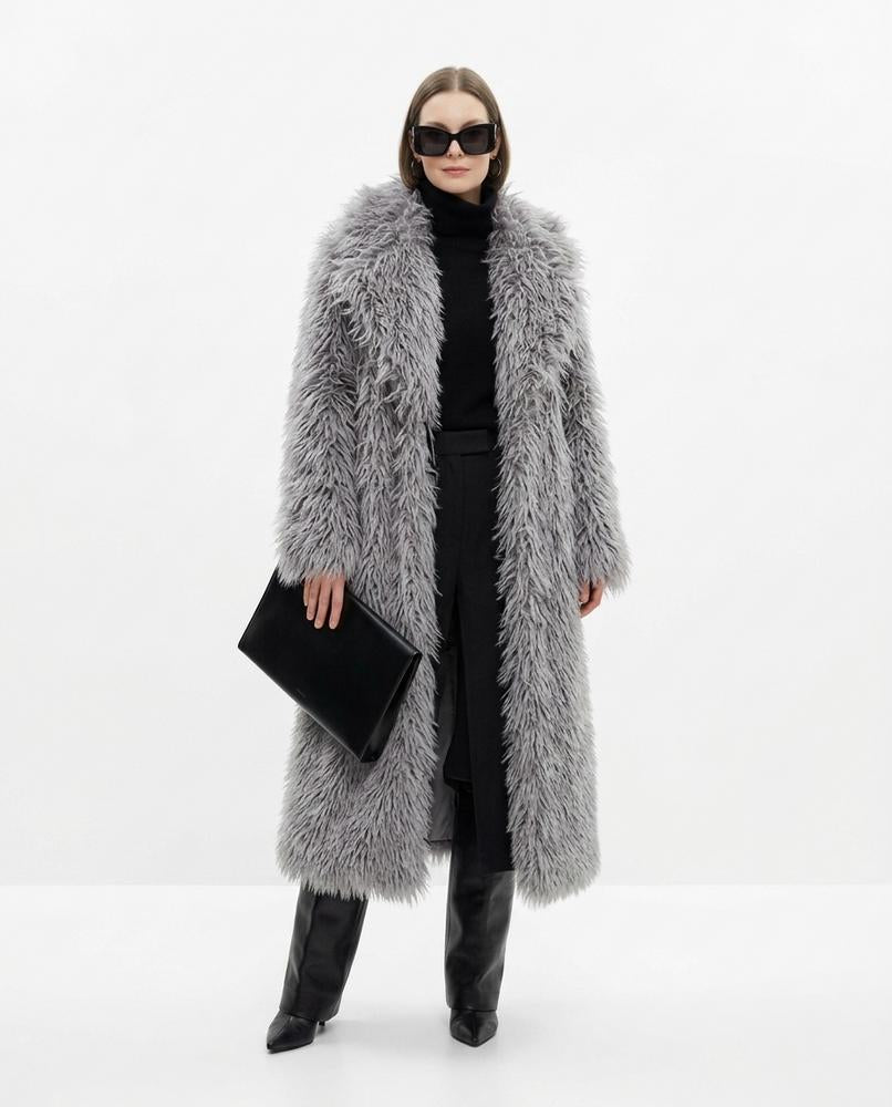 Nord Wear - Napen | Shaggy Open-Front Coat Women