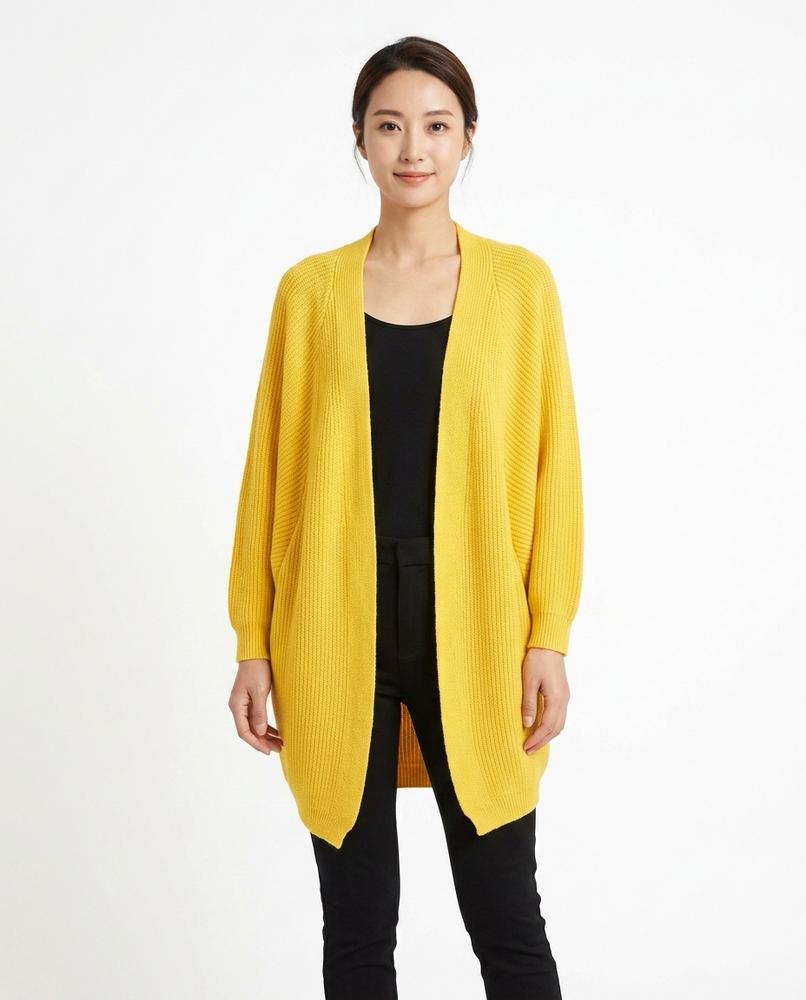 Nord Wear - Dulom | Open-Front Relaxed-Fit Knit Cardigan Women