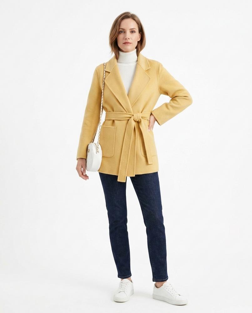 Nord Wear - Eobon | Belted Wool Coat Women