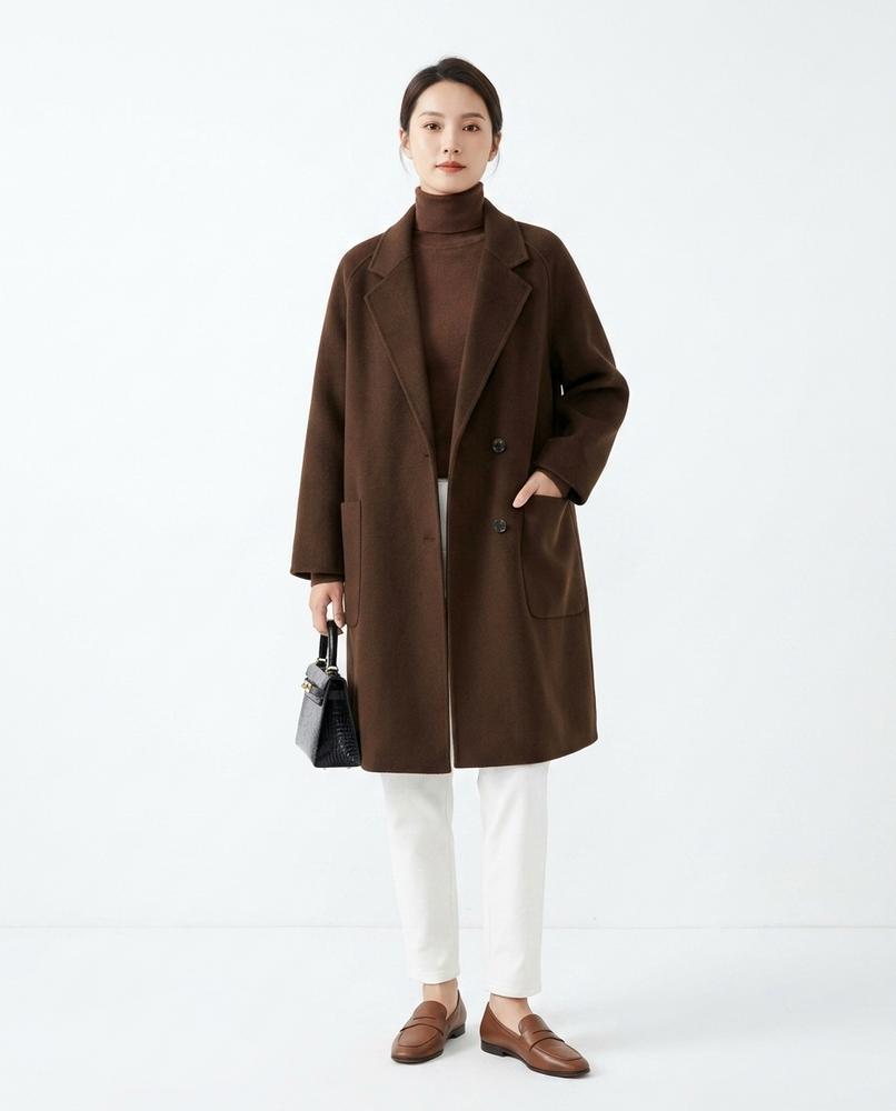 Nord Wear - Tibir | Double-Breasted Oversized Coat Women
