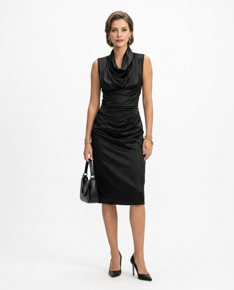 Nord Wear - Maziv | Sleeveless Draped Dress Women