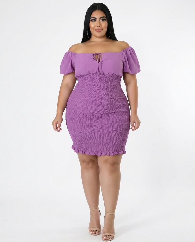 Nord Wear - Togel | Smocked Off-Shoulder Dress Women