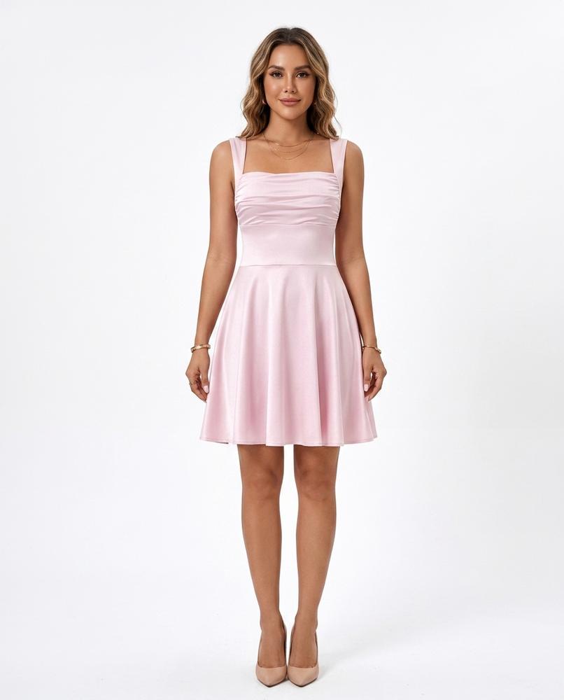 Nord Wear - Ritot | Ruched Square-Neck Mini Dress Women