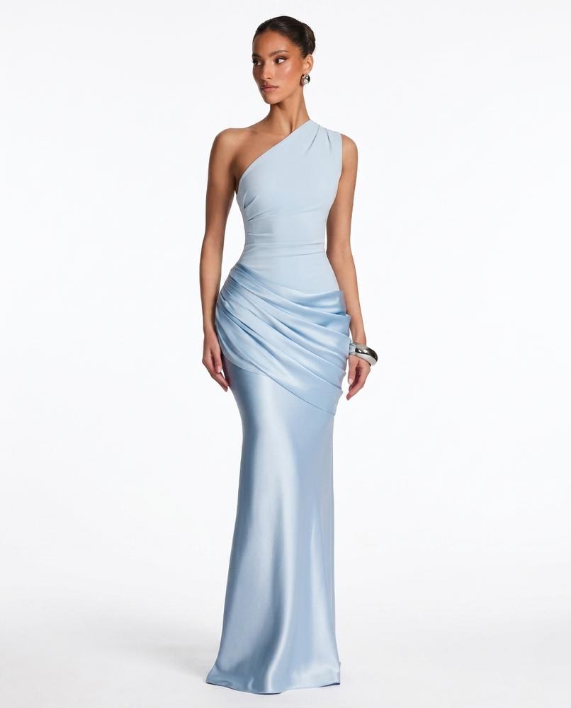 Nord Wear - Kunov | One-Shoulder Draped Maxi Dress Women