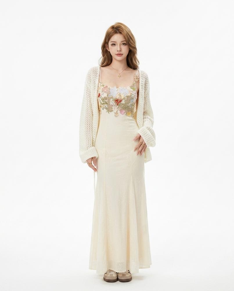 Nord Wear - Nehom | Embroidered Floor-Length Dress Women