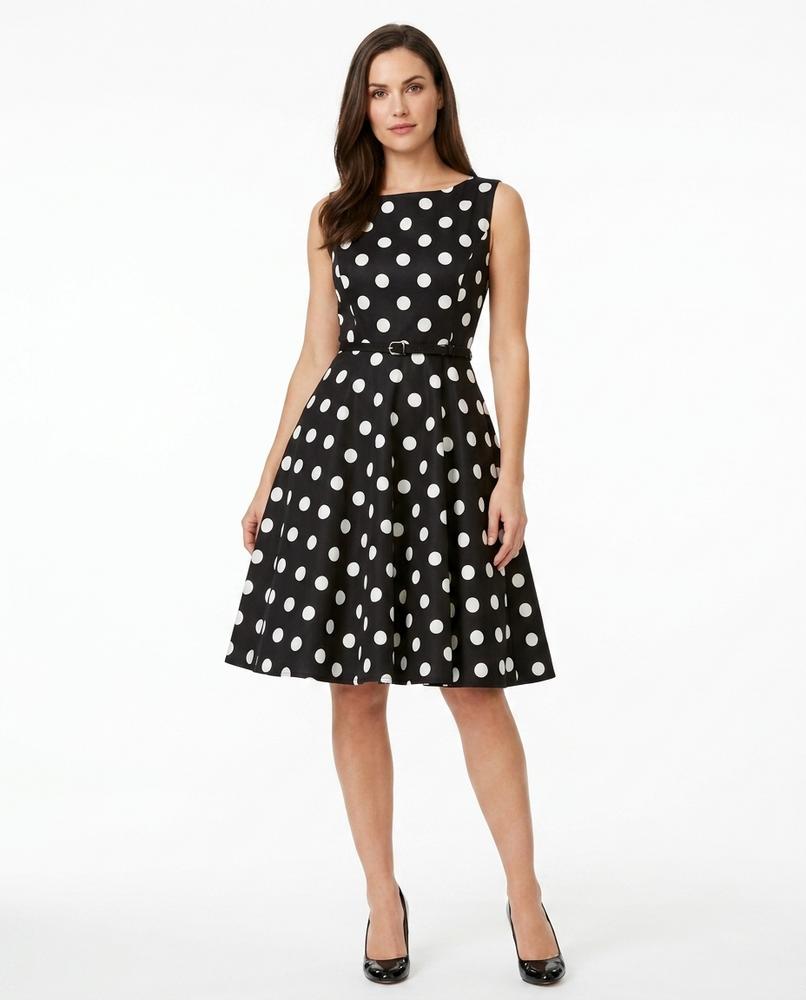 Nord Wear - Cehim | Polka Dot Sleeveless Dress Women
