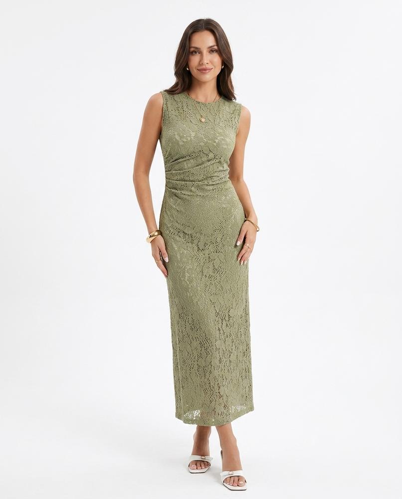 Nord Wear - Yopim | Lace Ruched Maxi Dress Women