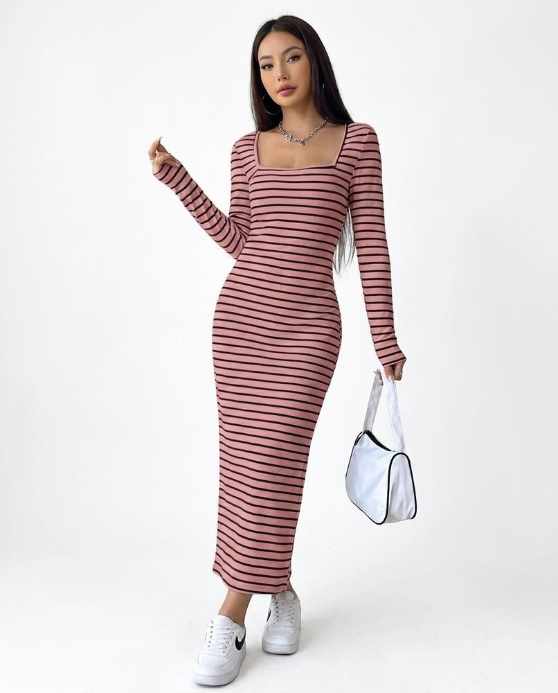 Nord Wear - Lamim | Ribbed Striped Midi Dress Women