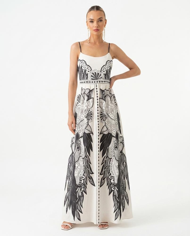 Nord Wear - Noral | Printed Sleeveless Maxi Dress Women