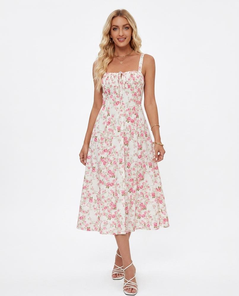 Nord Wear - Kalev | Floral Print A-Line Dress Women