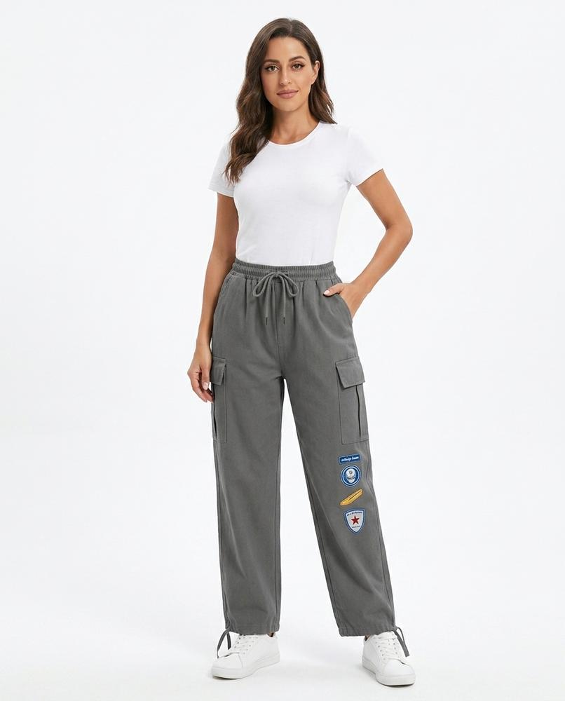 Nord Wear - Seken | Drawstring Patched Pants Women