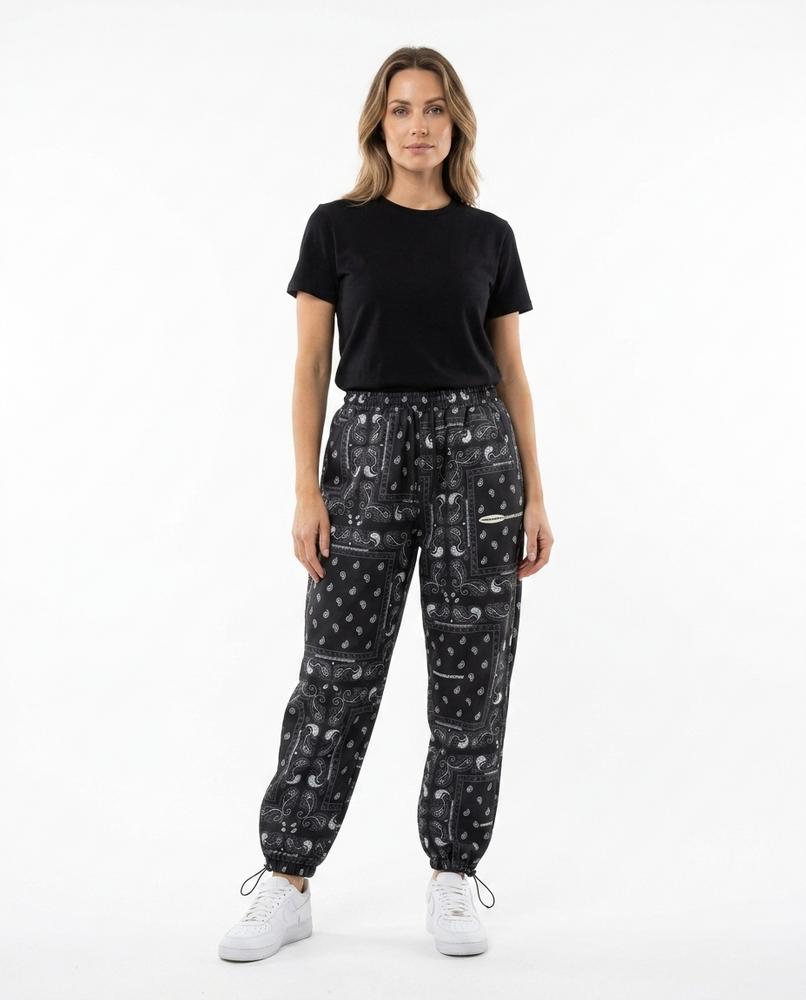Nord Wear - Vemer | Patterned Drawstring Pants Women