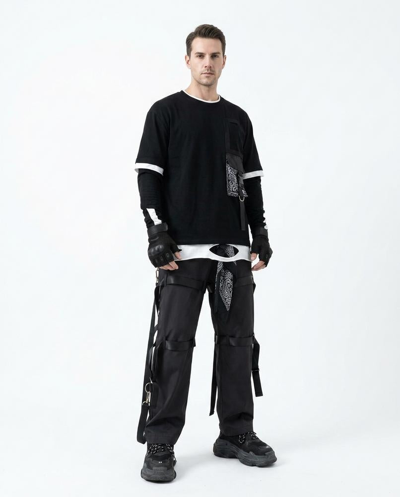 Nord Wear - Larev | Strap-Detailed Relaxed-Fit Pants Unisex